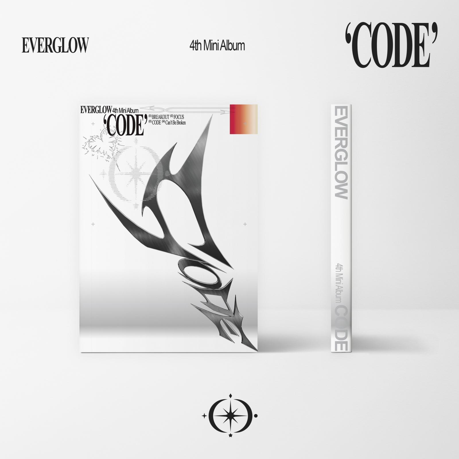 EVERGLOW [CODE] 4-й Мини-ФОТОАЛЬБОМ OLIVE YOUNG LUCKYDRAW