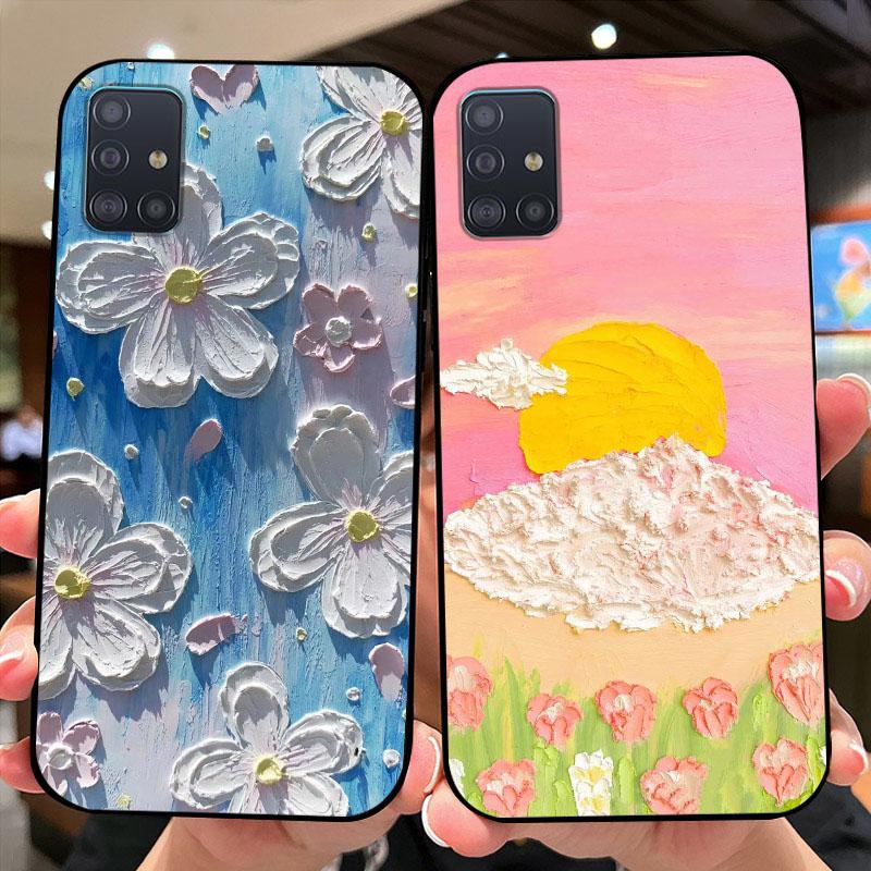 Pro Samsung Galaxy A71 4G 5G Pouzdro Galaxy A70 Silikonové TPU Matný Kryt Telefonu Pro Samsung A Quantum Fundas SM-A716N Coque Nárazník