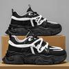 Summer fashion platform sports casual shoes men's shoes dad shoes C black, khaki