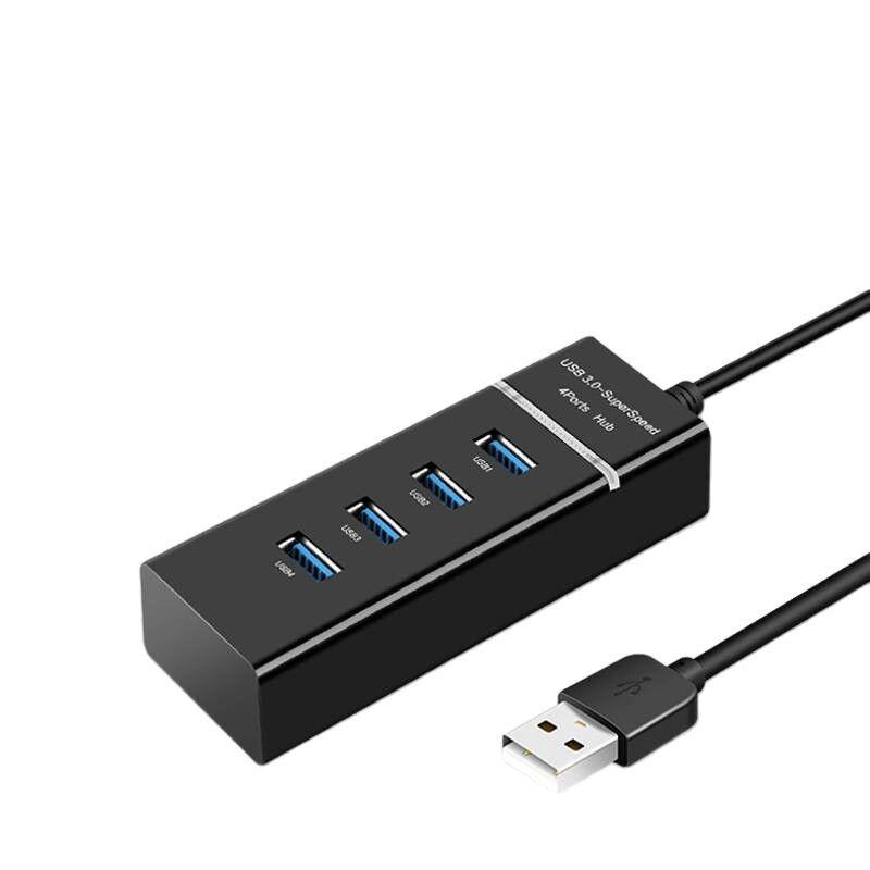 4-Port USB 3.0 and 2.0 Splitter Cable: Portable Multi-Interface Data Hub