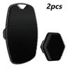 2Pcs Silicone Bath Scrubber Double Side Hexagon Exfoliating Brush Dead Skin Clean Scalp Massage Shower Gear Bathing Tools