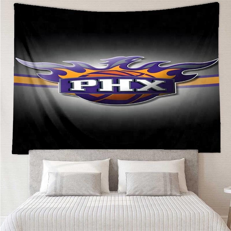 Suns Basketball Artwork Quick-Dry Tapestry Hanging for Bedroom,Livingroom, Playroom,Decor Art Room Wall Tapestry Holiday and Birthday Gifts
