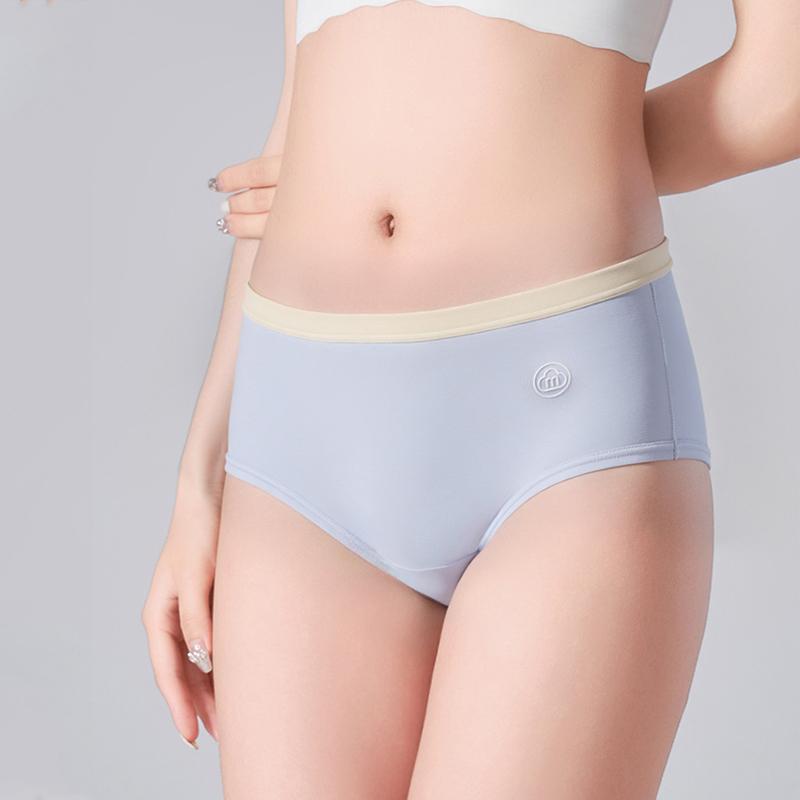 6Pcs Women Cotton Panties Sexy Underwear Girls Briefs Solid Panty Breathable Plus Size 3XL Underpants Mid-Waist Female Lingerie