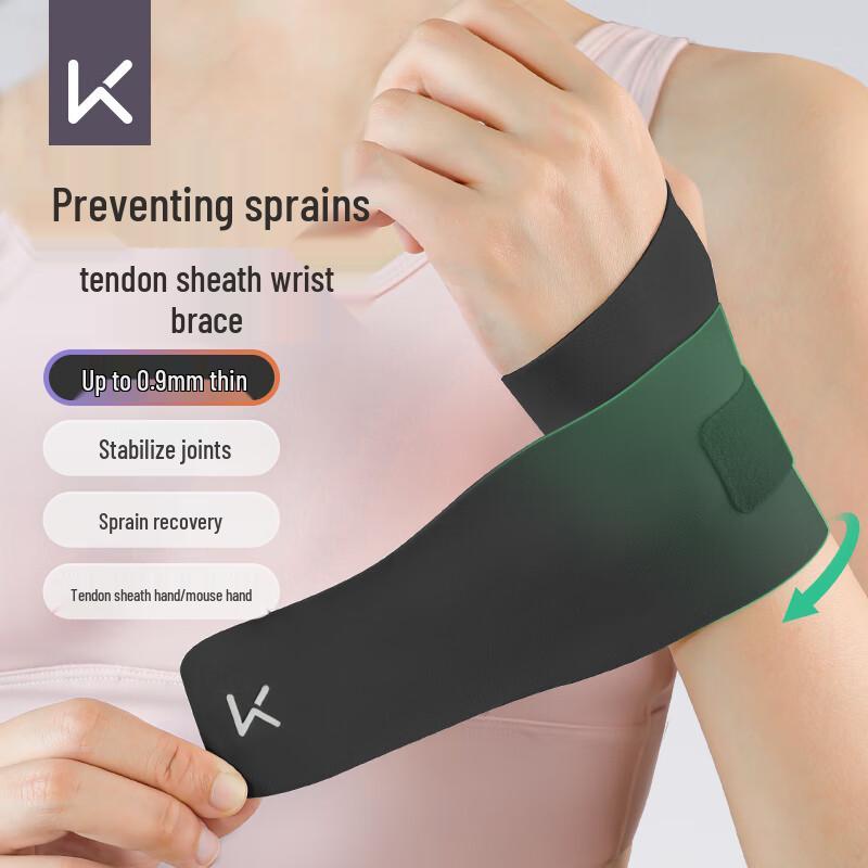 

Keep Sports Thin Wrist Support Brace Pair