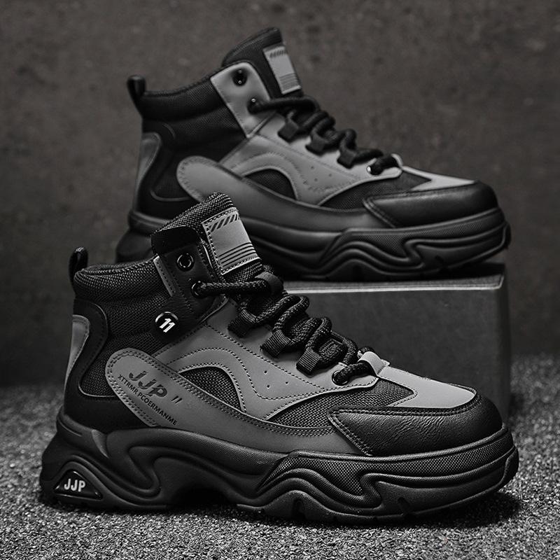 

Martin boots men s autumn and winter 2024 new high-top casual tooling boots youth leather locomotive boots men s 44