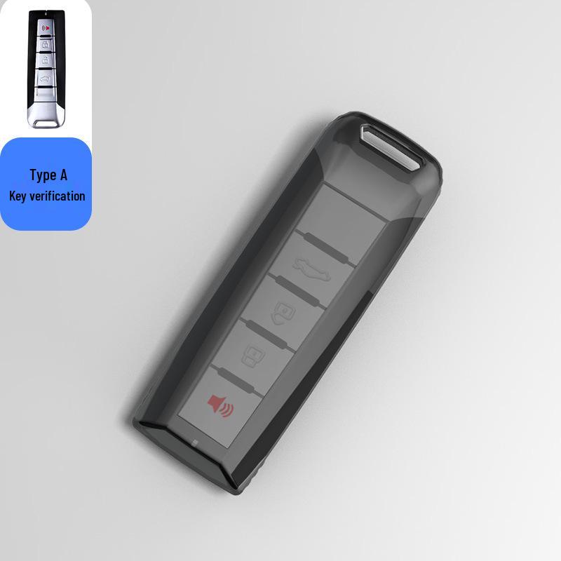 Modrý kryt klíče Blue Mountain pro modely Great Wall Wey Mocha a Latte 2023 - Taška na klíč od vozu s novou energií a přezka