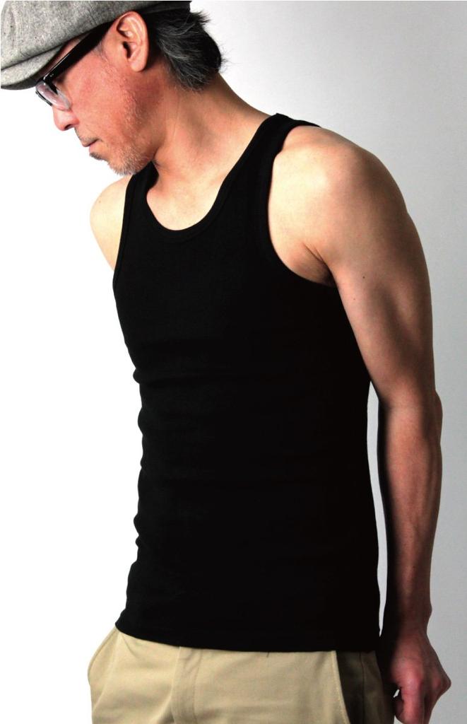 AVIREX Daily Rib Tank Top M 01_White 6143507