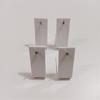 10Pcs Multipurpose L Shape Acrylic Earring Holders For Efficient Space Saving Jewelry Display At Homes Or Store