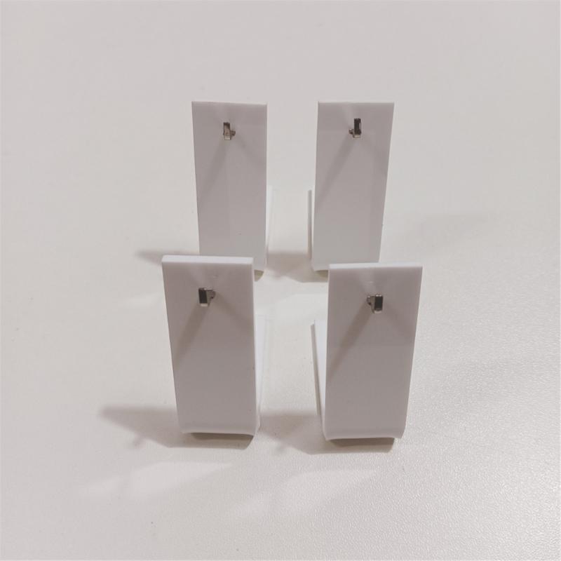 10Pcs Multipurpose L Shape Acrylic Earring Holders For Efficient Space Saving Jewelry Display At Homes Or Store
