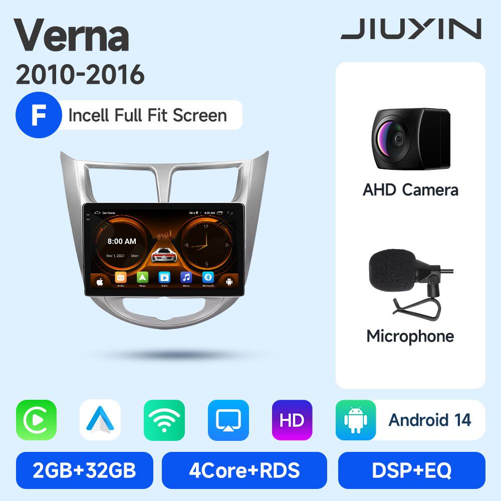 Android 15 Car Radio For Hyundai Solaris Verna Accent 1 2010 - 2016 Multimedia Video Player Navigaion GPS 2 din 4G DVD Head unit