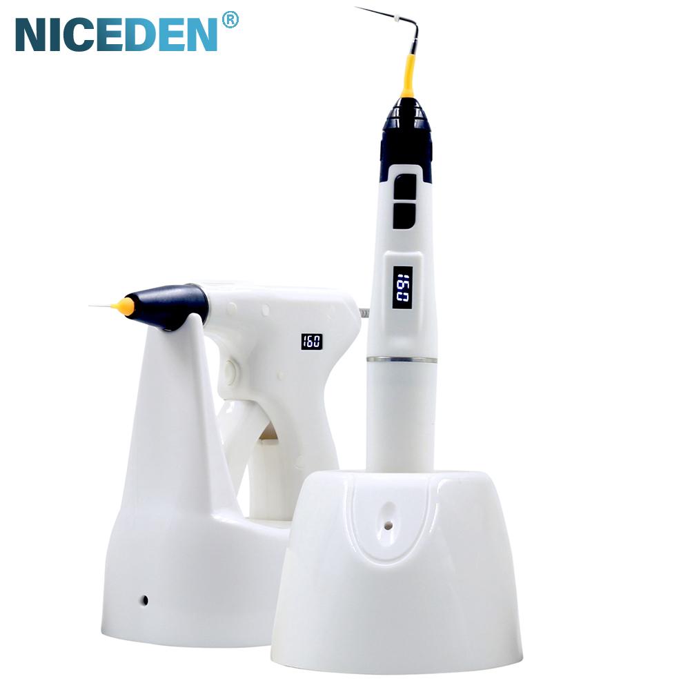 Endodontic Dentistry Cutters Dental Cordless Gutta Percha Obturation System with Obturation Gun Pen Materials Tools Heater