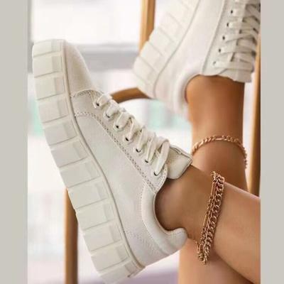 Casual Women Shoes Fashion Breathable Platform Sneakers Women's Walking Shoes Thick-soled Woman Trainers Plus Size Zapatos Mujer