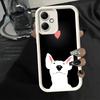 Phone Case for Xiaomi Redmi Note 15 14 13 Pro Plus Bull Terrier Dog Cute Puppies Shell 12S 11 11S 11T 5G 14S Soft Silicone Funda