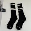 Women's Autumn and Winter Leisure New Striped Thick Wool Ring In The Tube Pile Socks