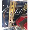 Motorcycle Aluminum Rear Storage Box Accessory Kit With Quick-Release Mount Lock Core Fasteners Side Case Hardware