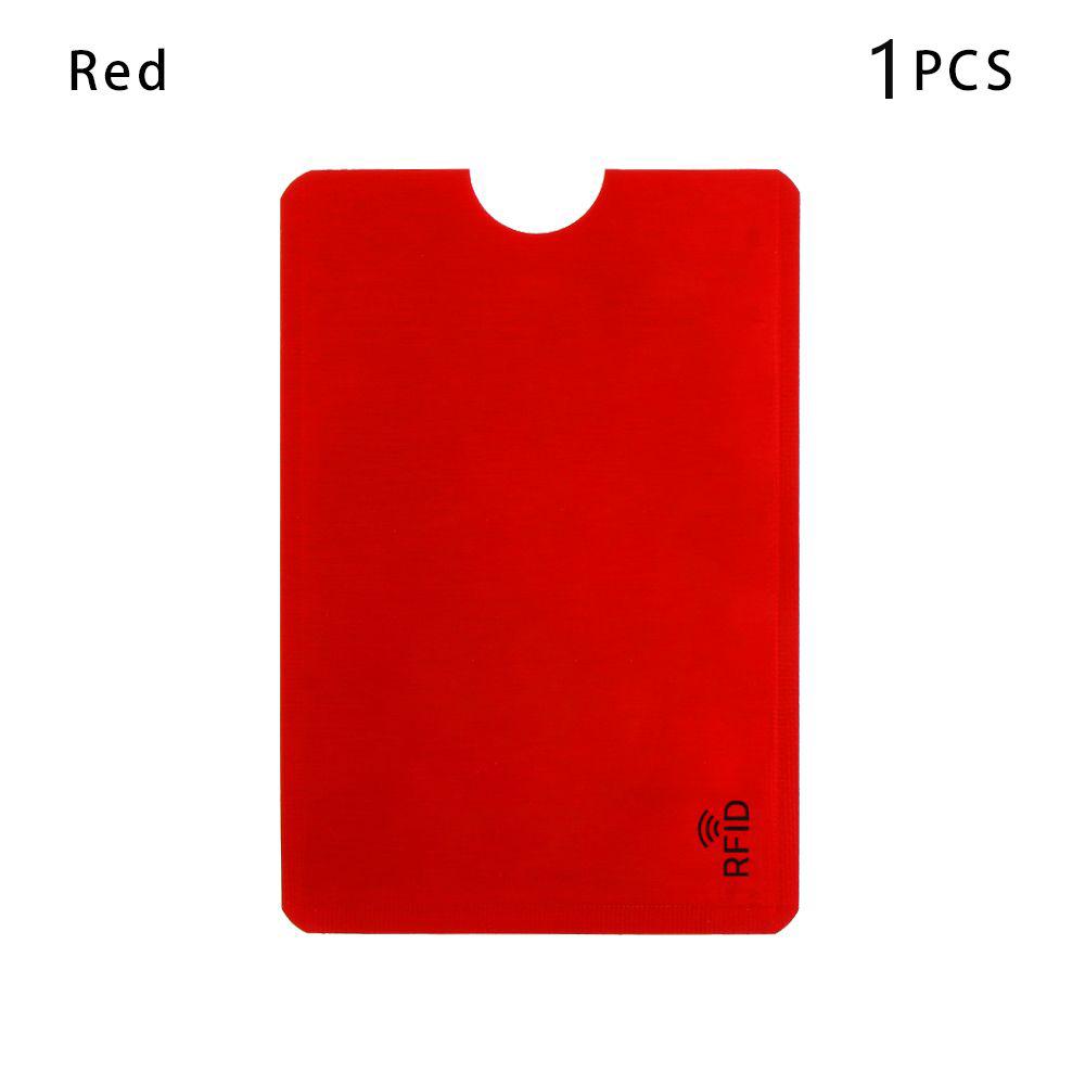 1/5 szt. Uchwyt na kartę Rfid Antykradzieżowy Aluminiowy Blokujący Etui Ochronne Pokrowiec na Karty Kredytowe Bankowe Bezpieczeństwo Smart Reader Torba do Przechowywania