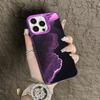 The new purple wave is suitable for iphone17 mobile phone case Apple 15promax/1416pro personality 12.