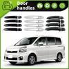 Compatible with 2001-2013 Toyota Voxy R60/R70 - Scratch-Resistant Door Handle and Bowl Decoration Accessories