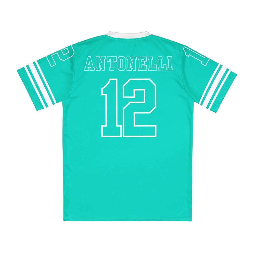 Kimi No.12 Antonelli Racing Driver Jersey Unisex Streetwear V-neck Short Sleeve Loose Male T-shirt Number 12 Design Print Tees