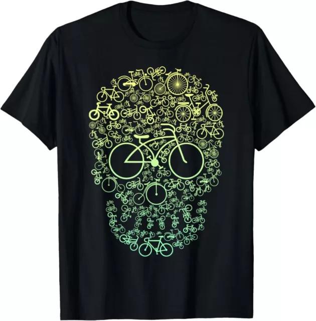 Sports Bicycling _ Cycling - Funny Bicycle Sugar Skull Gift Tees S-3XL S разноцветный