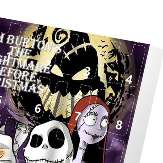 Halloween Adventskalender 24 Mini Harz Gruselige Puppe Halloween Countdown Kalender Sammelfiguren Horrorfilm für Kinder