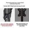 Black Monitor Arm Holder Metal Bracket LED Display Mount Stable Plasma TV Base  Monitor Screen
