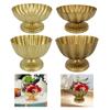 Flower Vase Compote Vase Gift Decorative Table Decoration Floral Arrangement Planter Pot for Office Home Bookshelf Event Kitchen