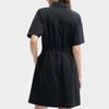 New FILA SS24 Short Sleeved Dress Women's Black F11W429302FBK