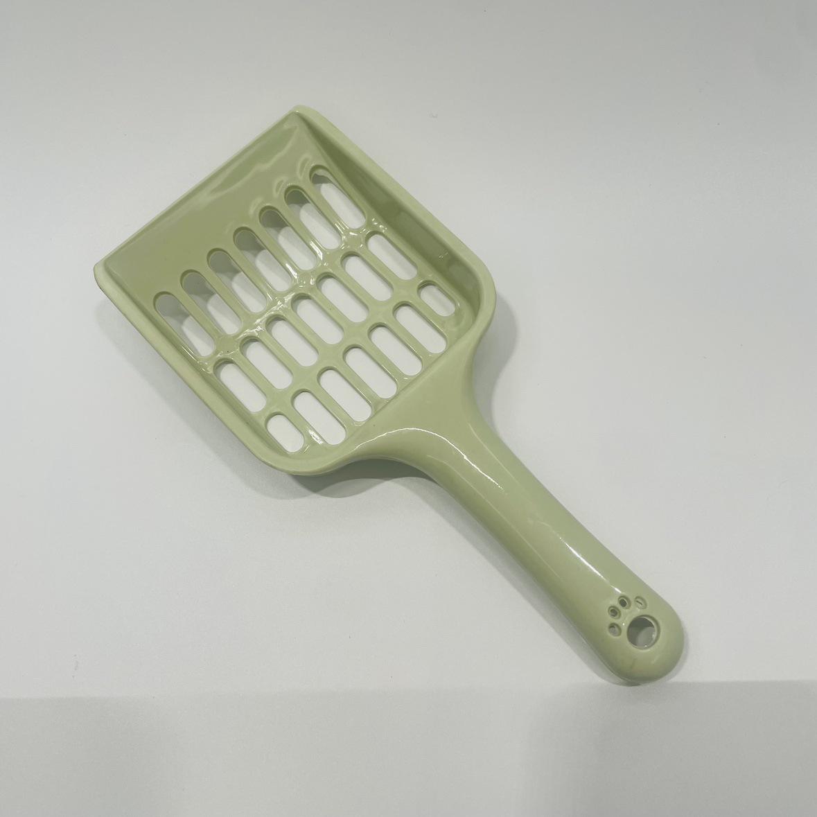 

Candy Color Cat Litter Scoop with High-Value Handle - Small Size Cleaning Tool for Pet Toilet Single Pack зелёный