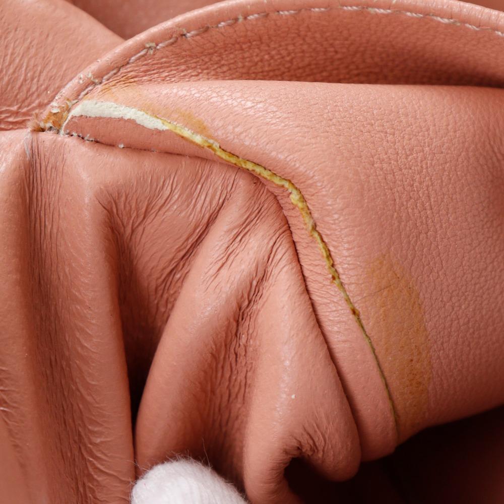 Chanel Matelasse COCO Mark Tote Bag A15688 Chain Tote Pink Caviar Skin Women Used