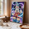 Disney Pearl Painting Wizard Mickey Creative Art 5D Pearl Embroidery Cross Stitch Kit Handmade DIY Home and Room Decor Gift