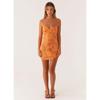 Dopamine Color Sleeveless Suspender Skirt Women's Summer New Personality Embroidery Piece Beaded Back Lace-up Dress