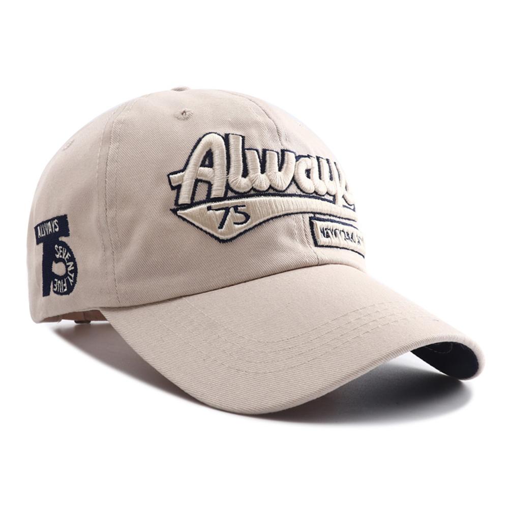 New Korean Style Letter Embroidered Baseball Cap Outdoor Travel Snapabck Hat Women'S Sunshade And Sun Protection Hats