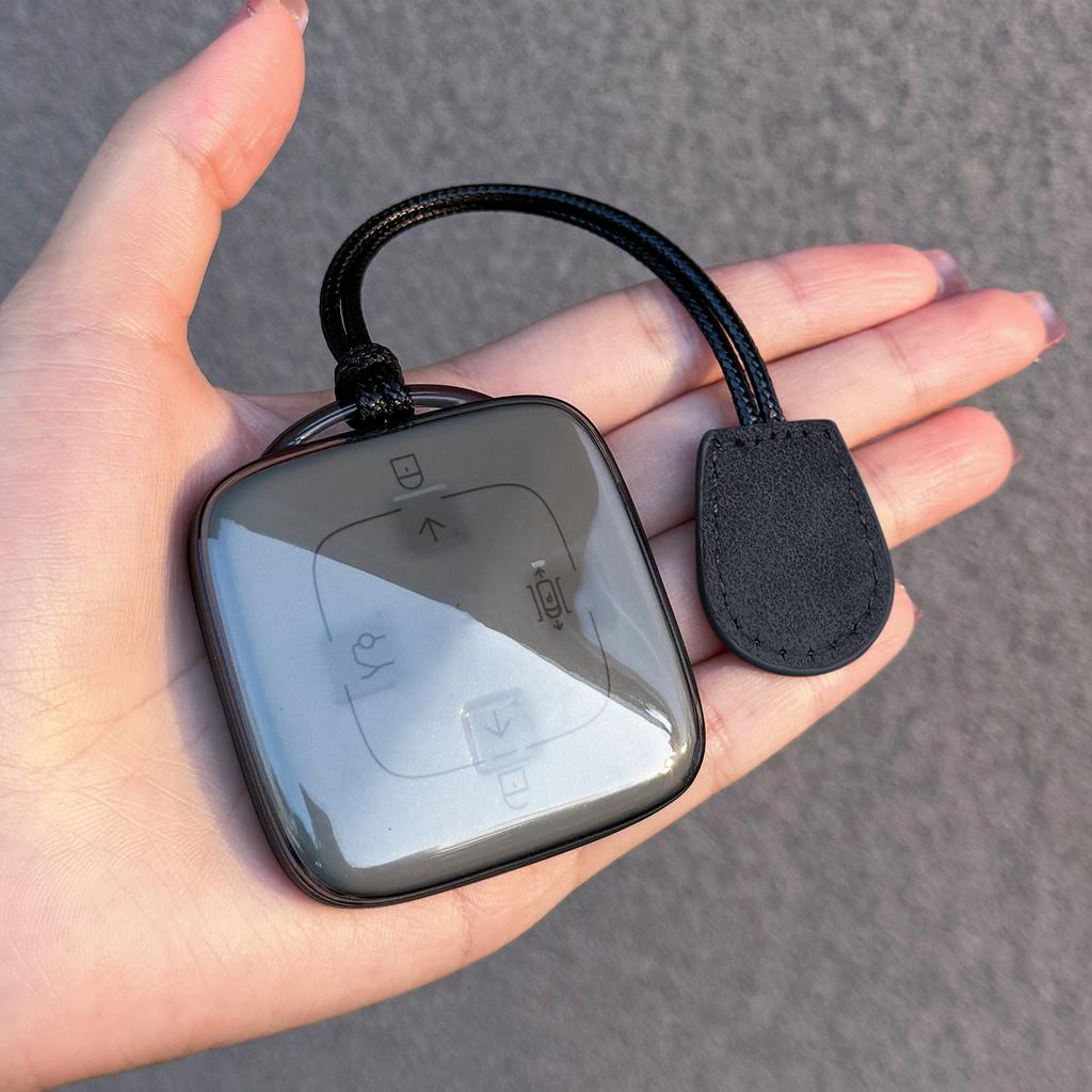Für Geely Zeekr 001 X 007 009 Mix 007Gt TPU Auto Schlüsselhülle Abdeckung Transparent Smart Fernbedienung Schlüsselhülle Abdeckung Schlüssel Tasche Hülle Halter Schlüsselanhänger