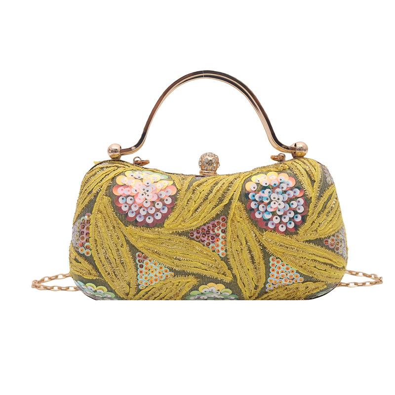 

New Fashion Evening Shoulder Bag Bridal Clutch Banquet Party Wedding Elegant Handbag Female Purse Hasp Tote Chain Women Handbag