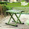 Lieve Portable Folding Outdoor Stool with Backrest
