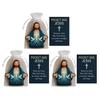 Pocket Hug Jesus Gift Blessing Jesus Prayer Figurine with Card Christian Pocket Hug Keepsake Religious Faith Ornament for Christian Gifts