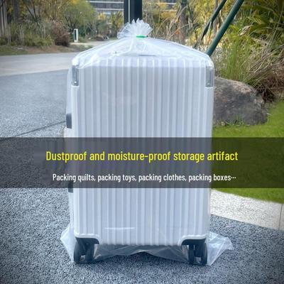 Extra Thick 24" Transparent Suitcase Protector Cover Dust & Storage Bag