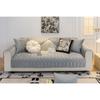 New Autumn and Winter Crystal Velvet Sofa Seat Cushion, Warm and Thickened In Winter, Modern Simple Non-slip Sofa Cushion, Sofa Cover