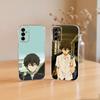 Hyouka Hotaro Oreki Phone Case For SamsungA10,12,20,21S,30,31,40,50,51,52,70,71 Transparent Cover