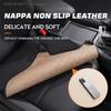 Karcle Coprisedili Auto in Pelle Nappa Set Completo Coprisedili in Pelle Double Face Protezione Sedile Auto Traspirante Antiscivolo Sedile Auto