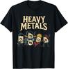 Rolig Kemi Tungmetaller Vetenskap Design T-shirt
