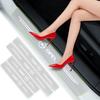 BSXU8 Car Scratchproof Car Threshold Transparent Sticker For Opel Corsa Astra Insignia Vectra Zafira Meriva Mokka Grandland Vivaro