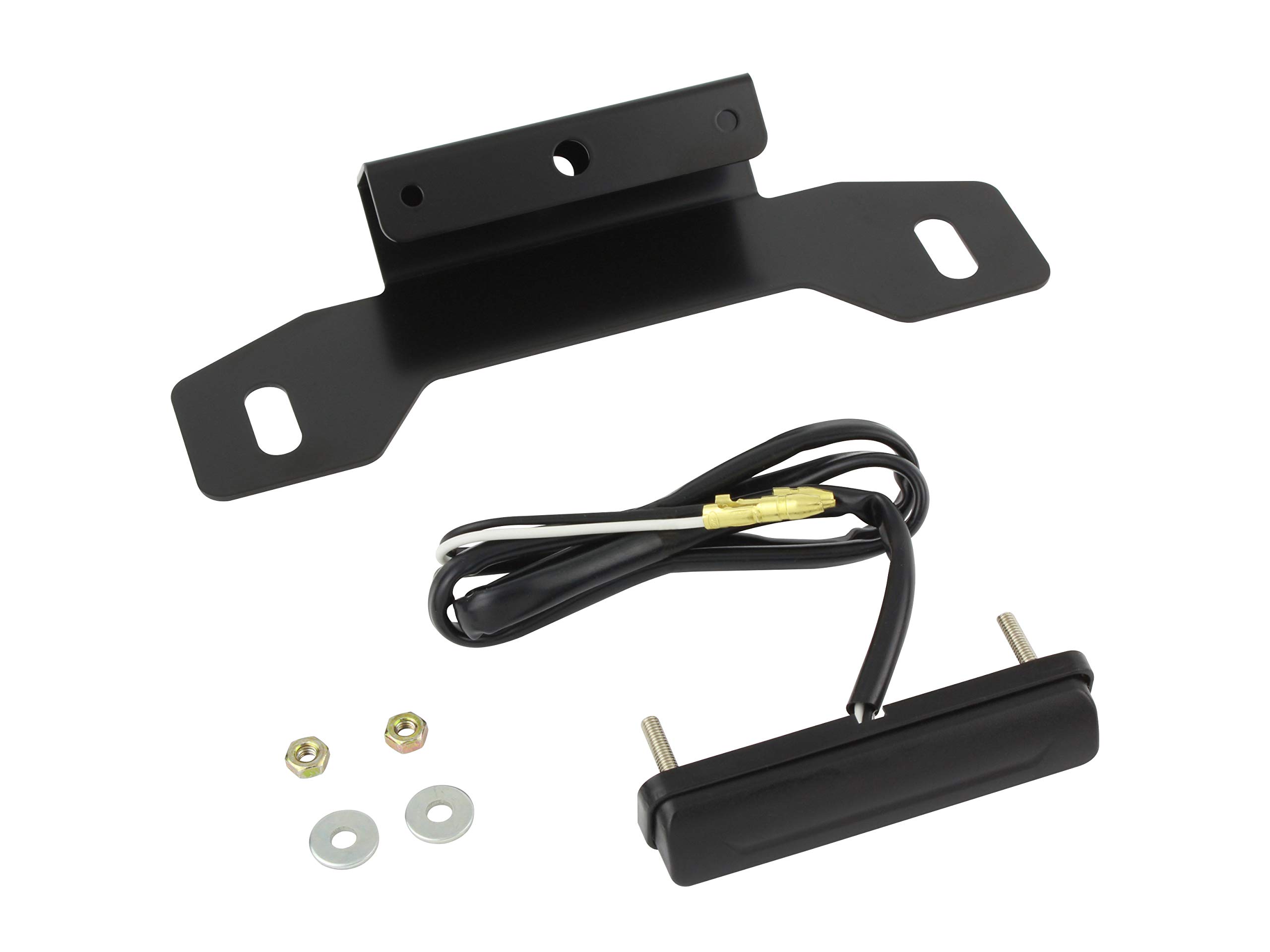 POSH FAITH Motorcycle Supplies LED License Lamp Kit General Purpose чёрный
