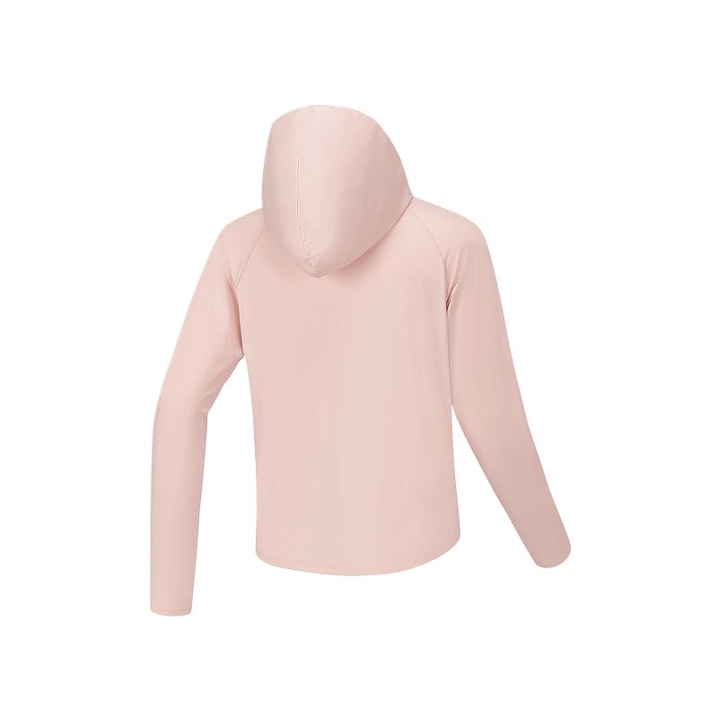 Skechers Solid Color Breathable Hooded Jacket Women jackets P226W199-028B