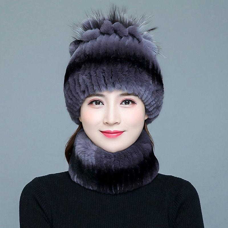 Berretto Classico in Peluche di Pelliccia Sintetica Spesso Antifreddo Elasticizzato Maglia Cappelli Leggero Elastico Calotta Cranica Soffice Scalda Orecchie Berretti da Donna