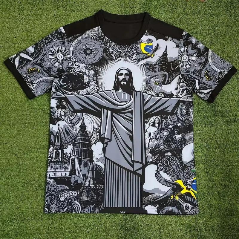 Men Women 3D Print Quick Dry Sportswear Short Sleeve Casual Football Jersey Top Streetwear L