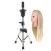20" Hair Practice Training Hairdressing Weaving Doll Head+Tripod