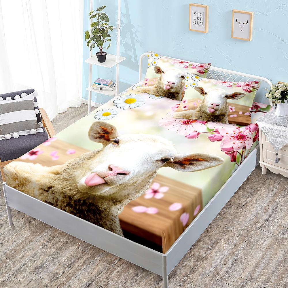 Tier Hengst Matratzen-Kit Matratze Dreiteiliges Set Tagesdecke Kissenbezug Matratzen-Schutzbezug