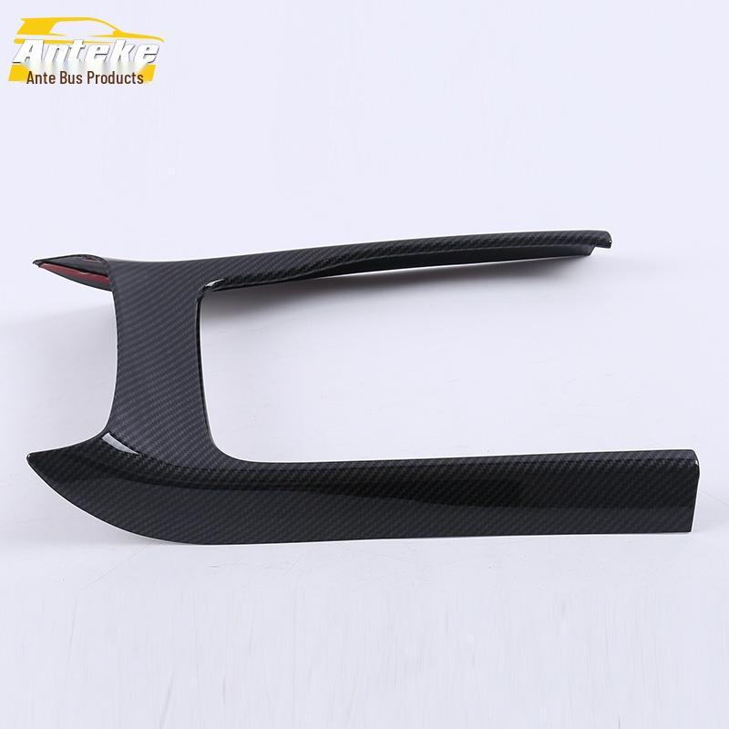 Fits 17 Grand Cherokee Models: Rear Gear Decoration Frame & Center Console Cup Holder Shift Sticker